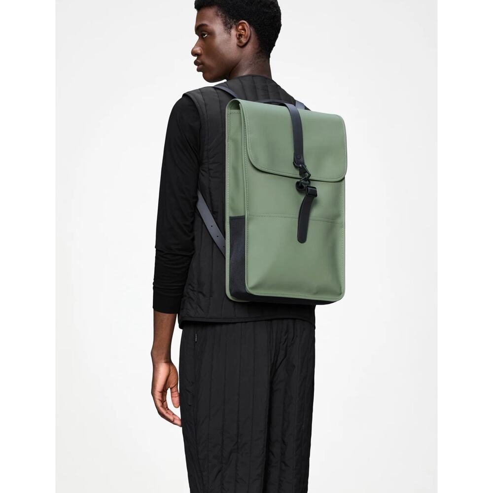 New RAINS mini backpack W3 Sage green haze - Picture 2 of 6